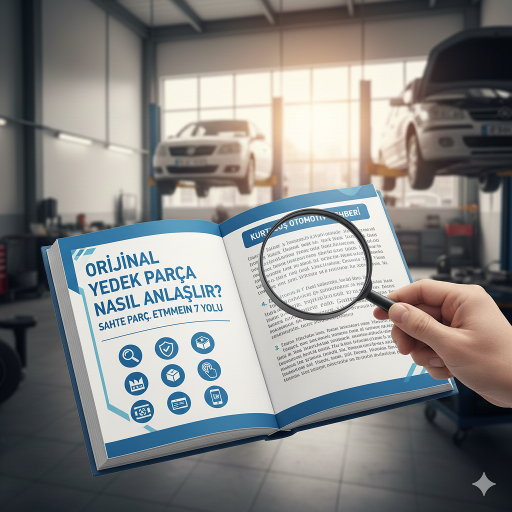 Orijinal Yedek Parça Nasıl Anlaşılır? Sahte Parçayı Ayırt Etmenin 7 Yolu