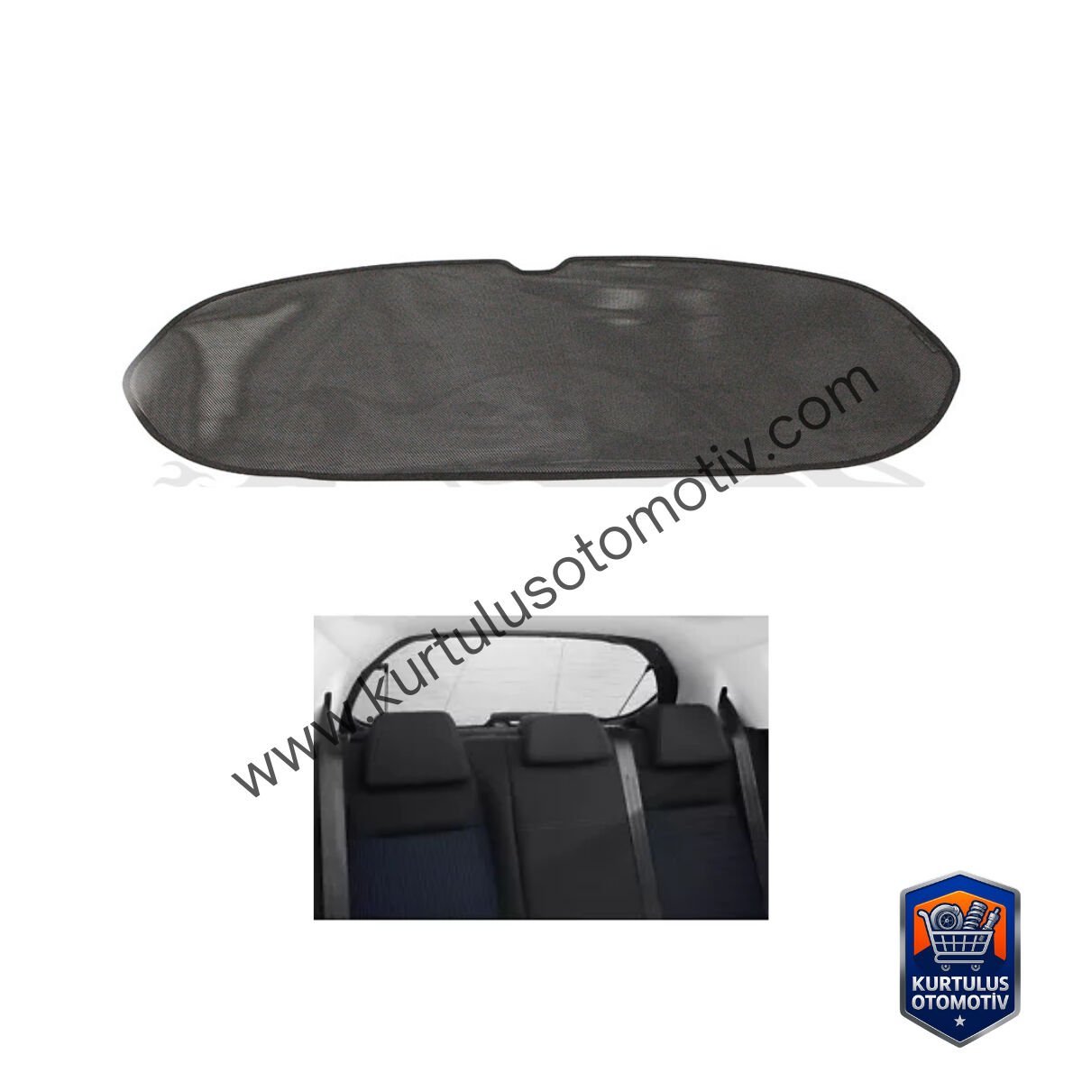 Peugeot 208 (2012-2020)/ Arka Bagaj Cam Perdesi (Orijinal) | 1607119280