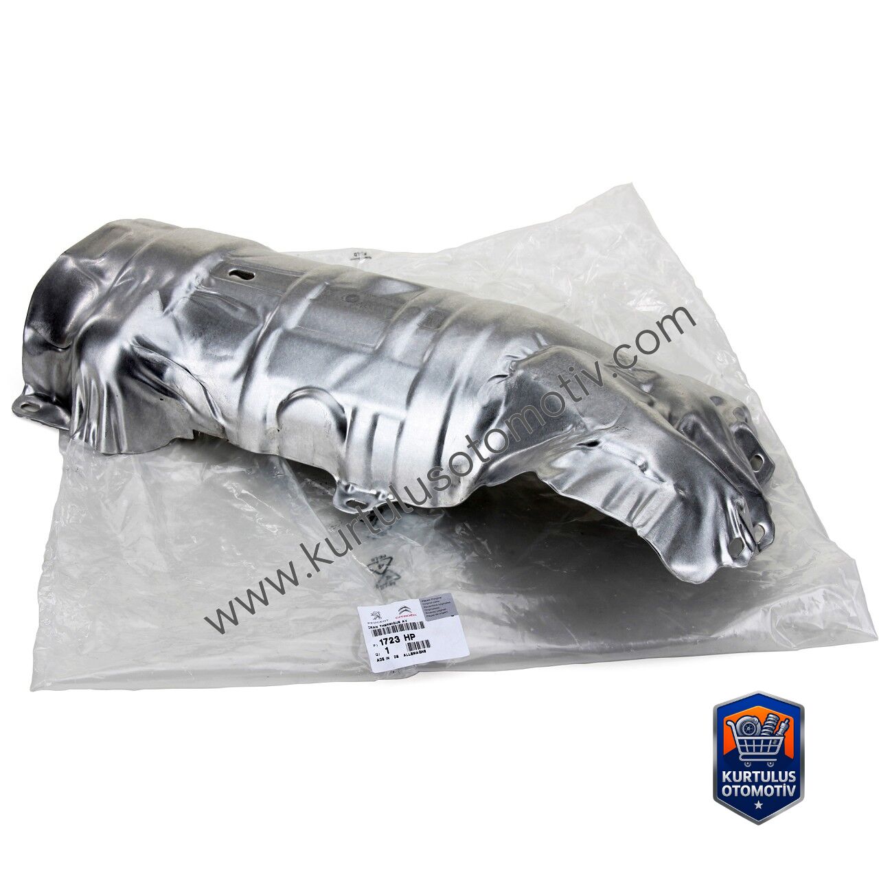 Peugeot Partner Tepee Egzoz Isı Kalkanı Dış 1.6 Dizel (Orijinal)  | 1723.HP