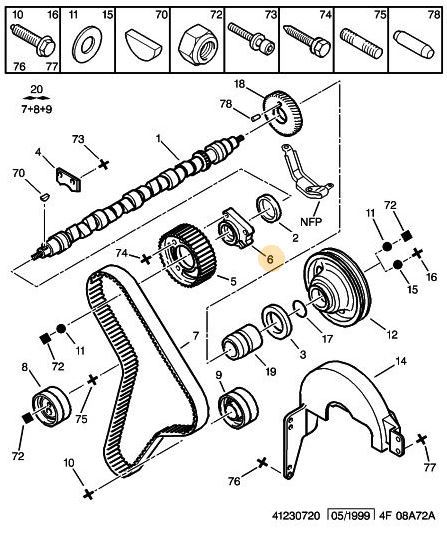 Peugeot BOXER EKSANTİRİK DİŞLİ GÖBEGİ -JUMPER 2,5 TD ORJİNAL | 0805.62