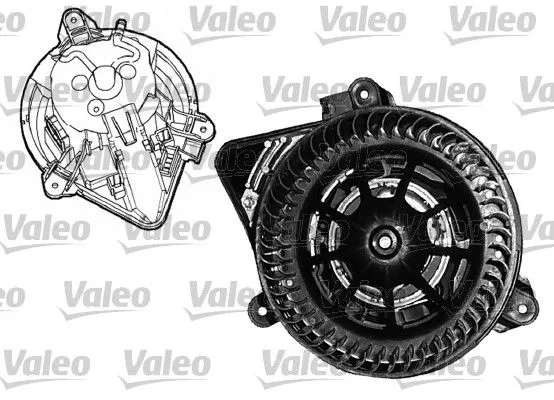 Peugeot PARTNER KALORİFER MOTORU -BRL 98- VALEO | 698045